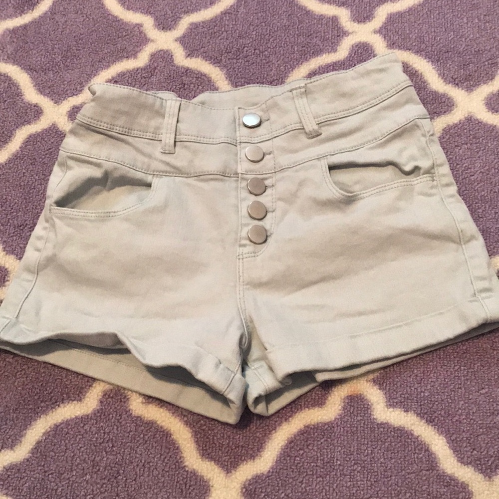 High waisted shorts
